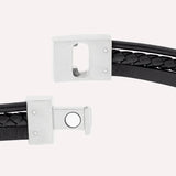 Casual Cole - Black - Triple Stack Leather Bracelet