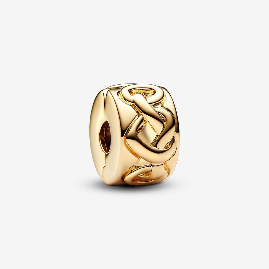 Pandora Knotted Hearts Clip