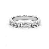 18CT W/G CHANNEL DI ET RI =.50PT SZ O