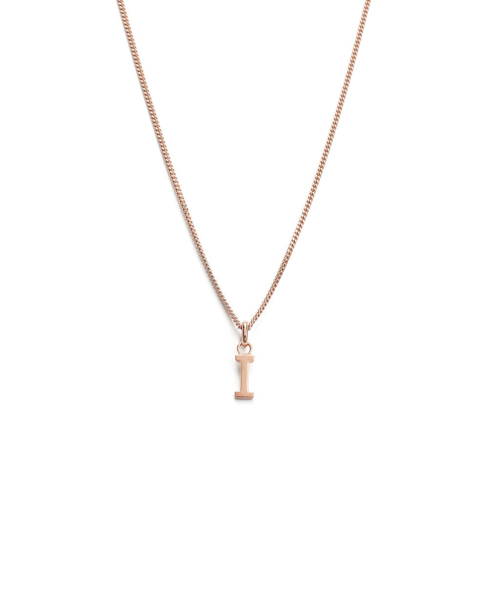 Kirstin Ash Outline Initial Pendant (PENDANT ONLY)