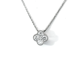 0.25ct Lab Grown Diamond Pendant in 9ct White Gold