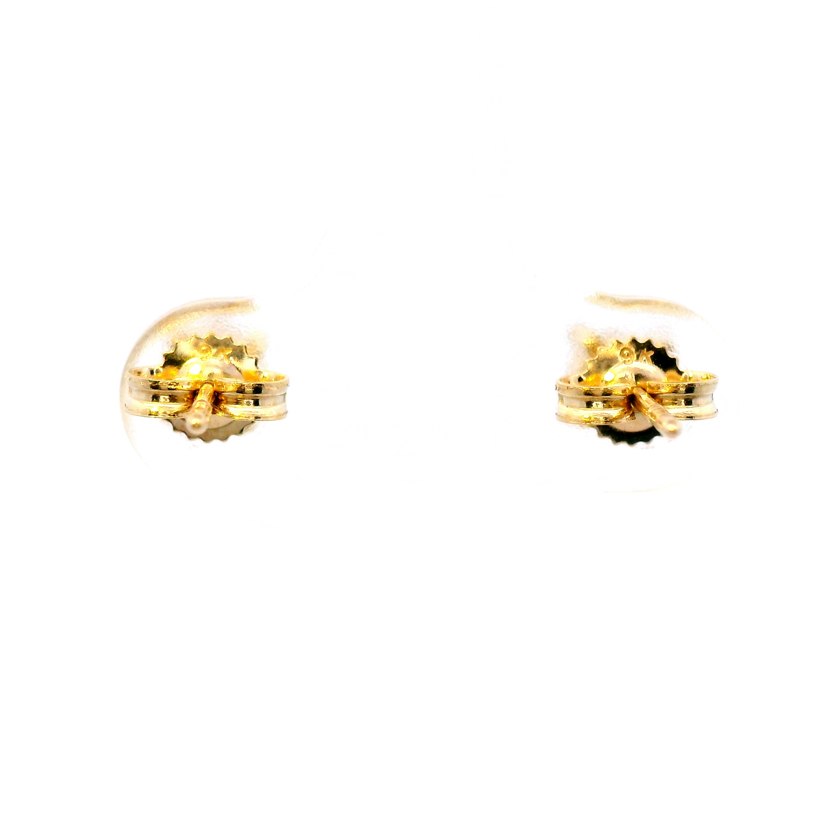Lab Grown Diamond Earrings in 9K Yellow Gold
