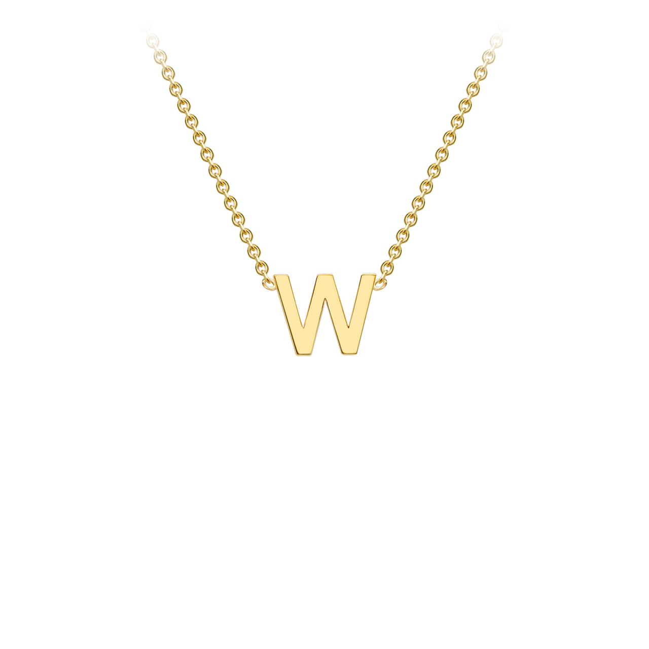 9ct Petite Initial Necklace