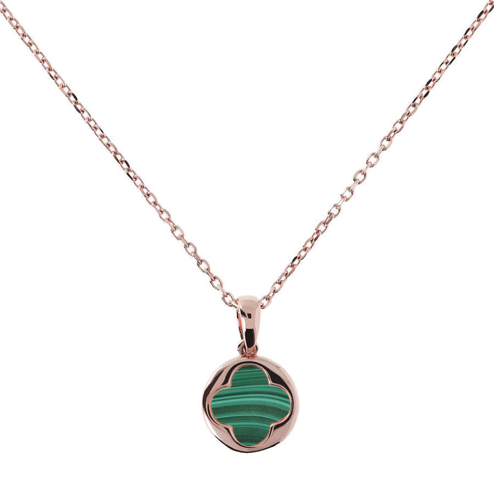 Bronzallure Alba Small Four-Leaf Clover Necklace