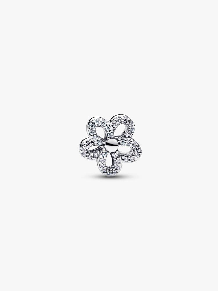 Pandora Pavé Flower Openwork Charm