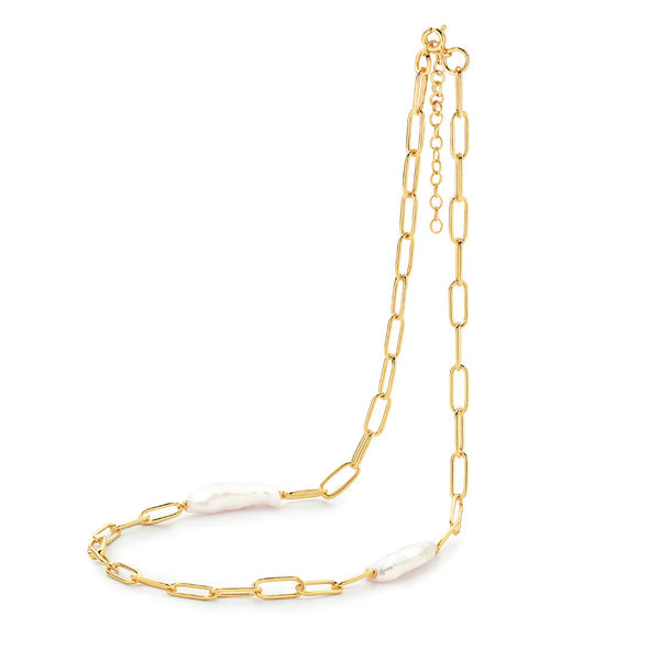 IKECHO Anna Baroque Freshwater Pearl Necklace