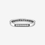 Sparkling bar stacking ring - 56