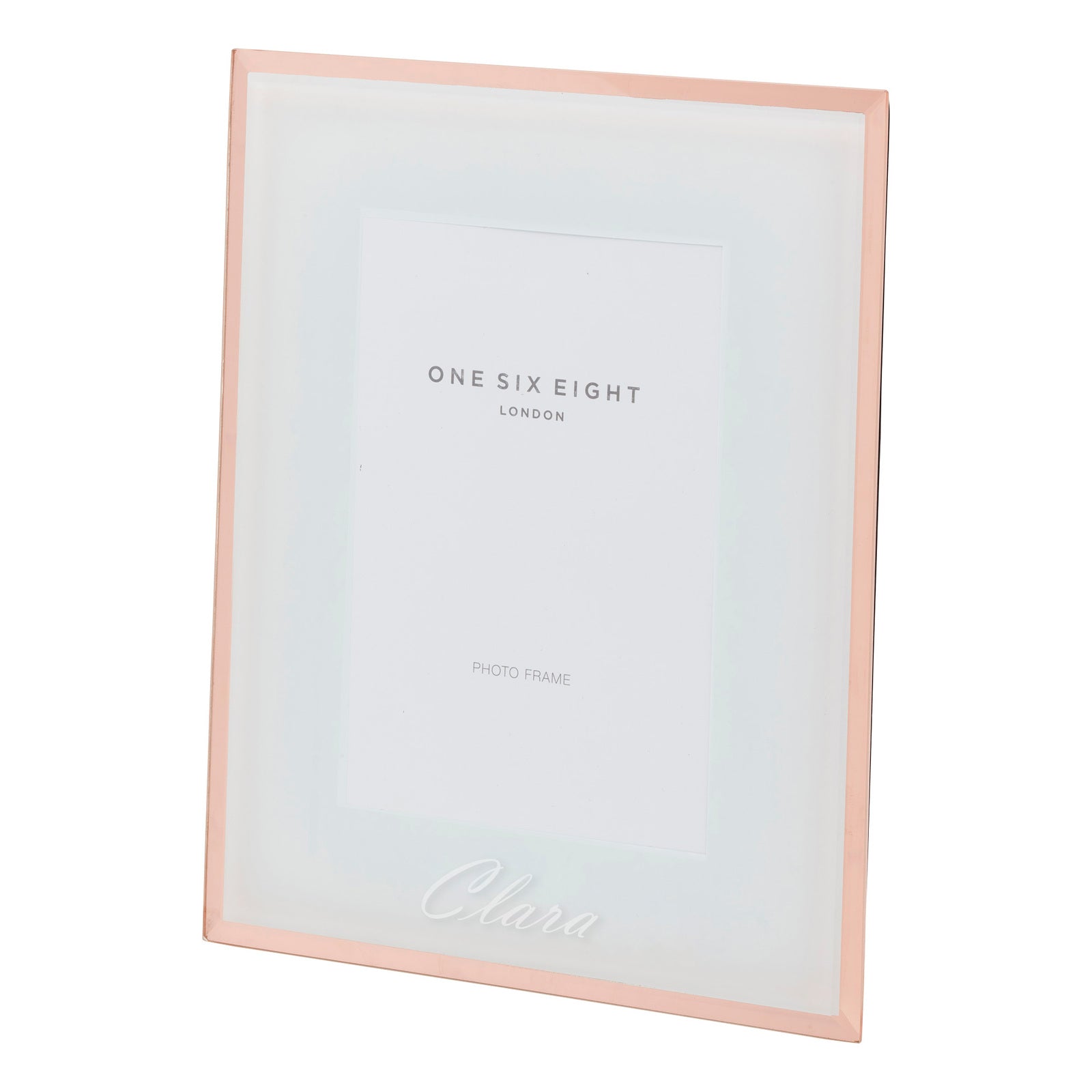 Clara 6 x 4 Rose Gold/ White Photo Frame