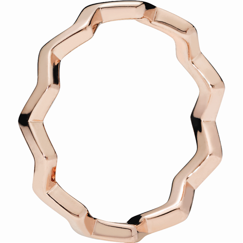 PANDORA Rose Timeless Zigzag Ring