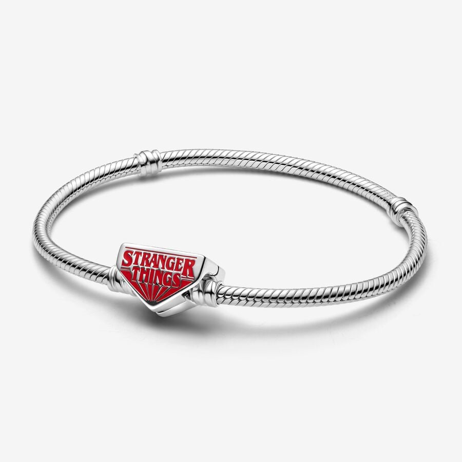 Pandora Stranger Things Clasp Snake Chain Bracelet