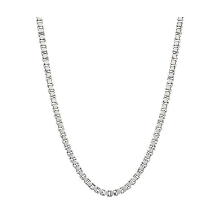 Sterling Silver Venetian Box Chain