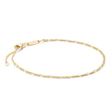 THOMAS SABO Charm Bracelet Figaro Design Gold