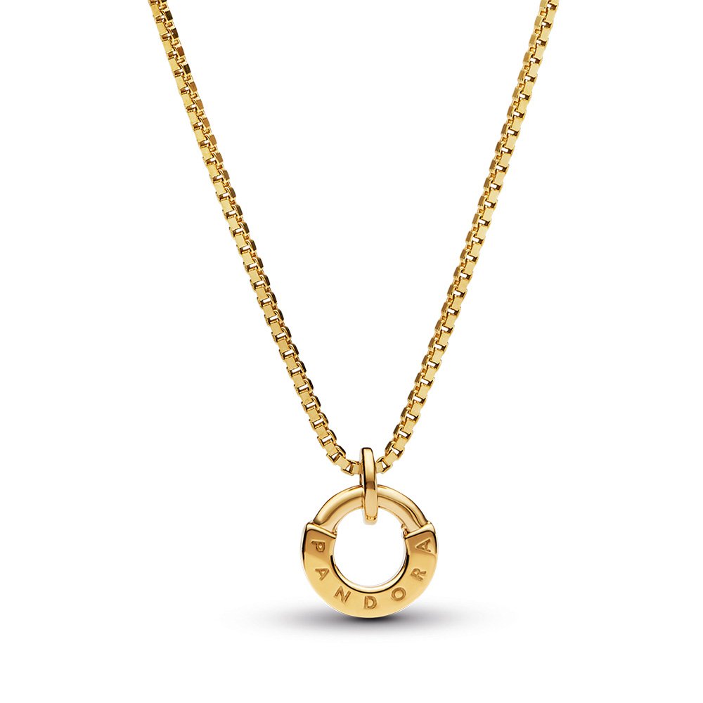 Pandora Signature I-D Collier Pendant & Necklace