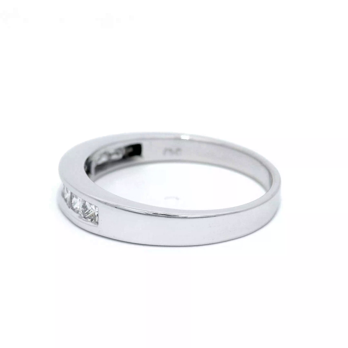 Diamond Paved Dress Ring in White Gold