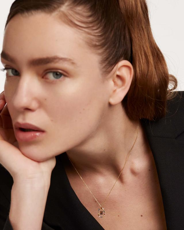 PDPAOLA Letters 2021 Z Necklace