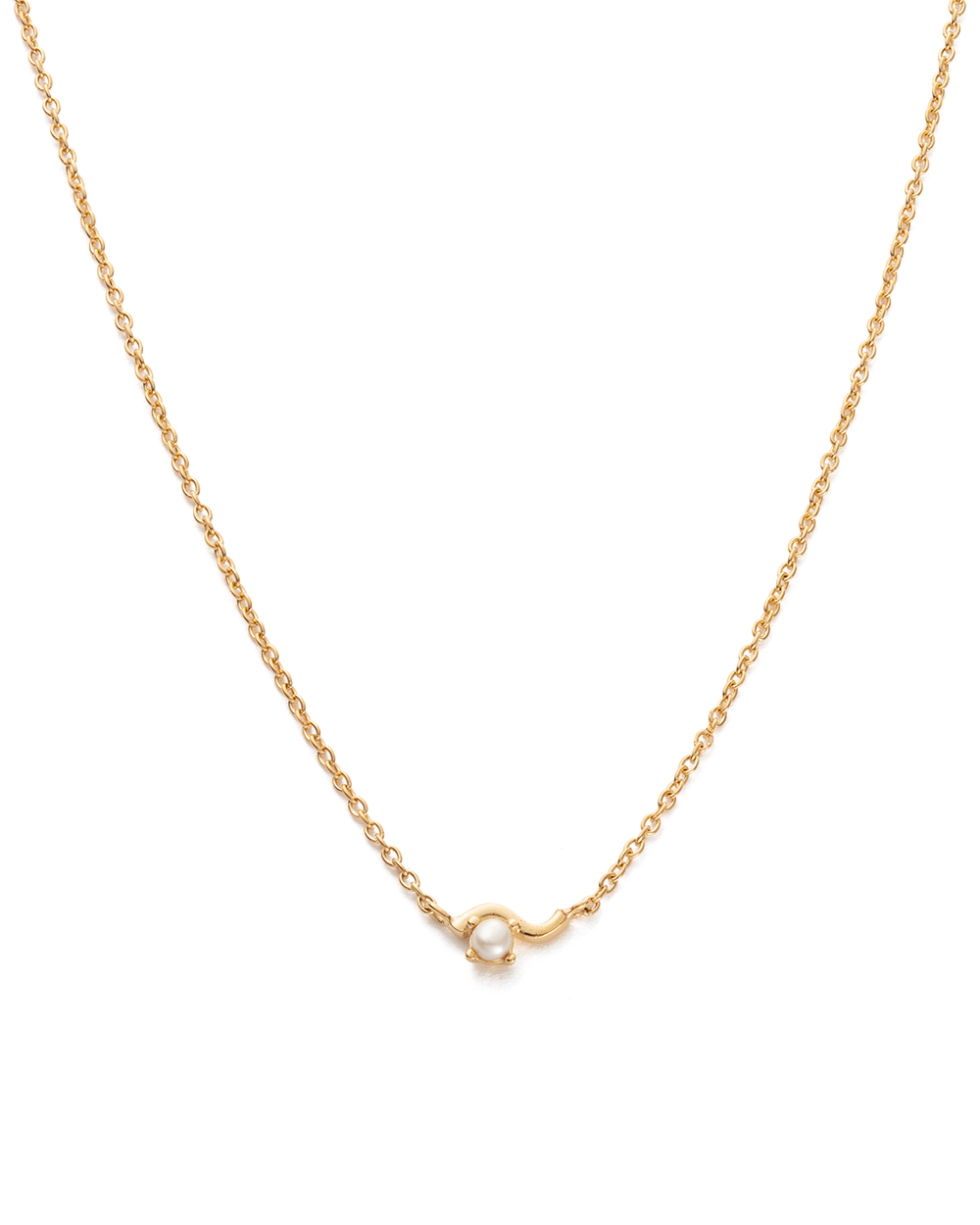 Kirstin Ash Ripple Necklace 18K Gold Plated