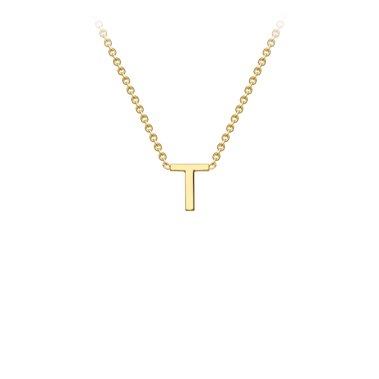 9ct Petite Initial Necklace