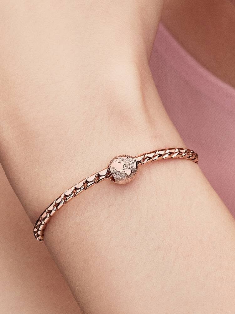 Pandora Textured Globe Mini Charm