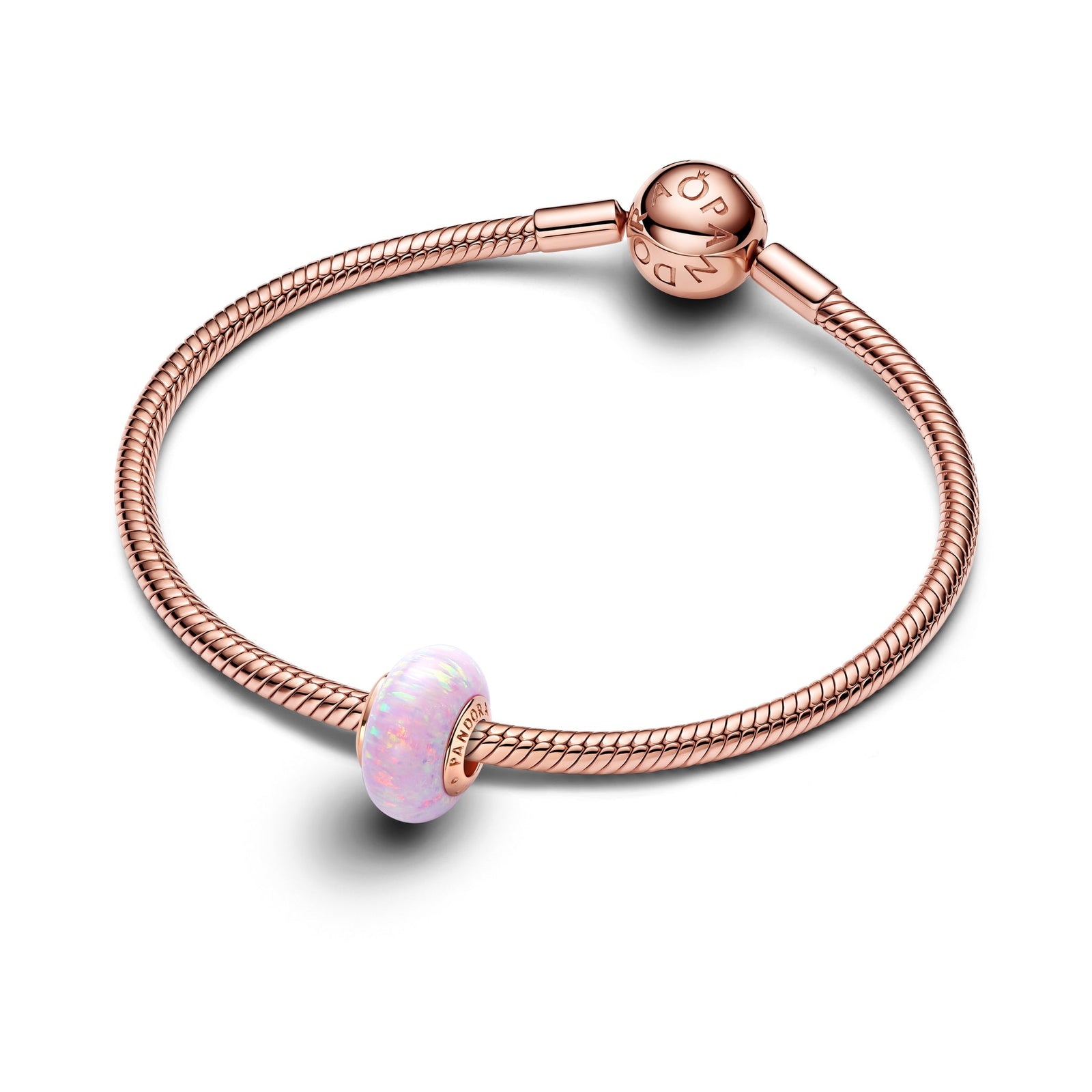 Pandora Opalescent Pink Charm