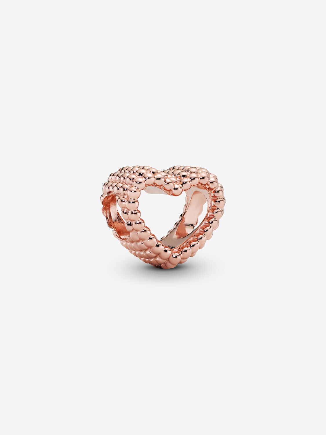 PANDORA Rose Beaded Heart Charm