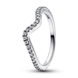 Pandora Sparkling Wave Ring