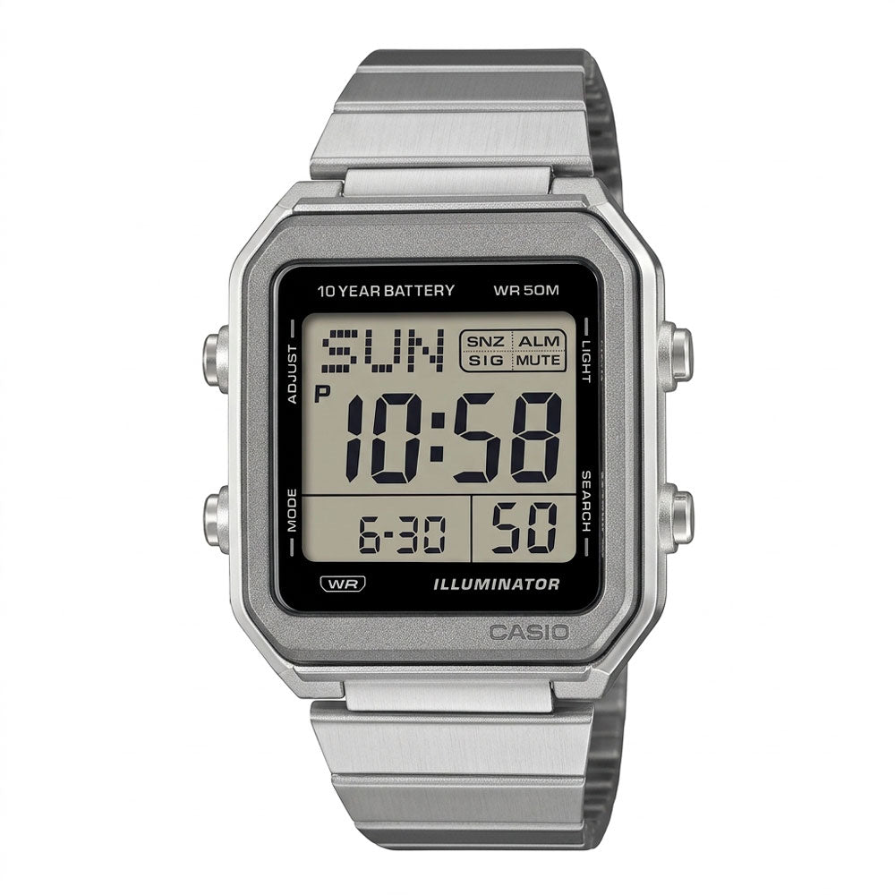 Casio Digital, Stainless Steel Band