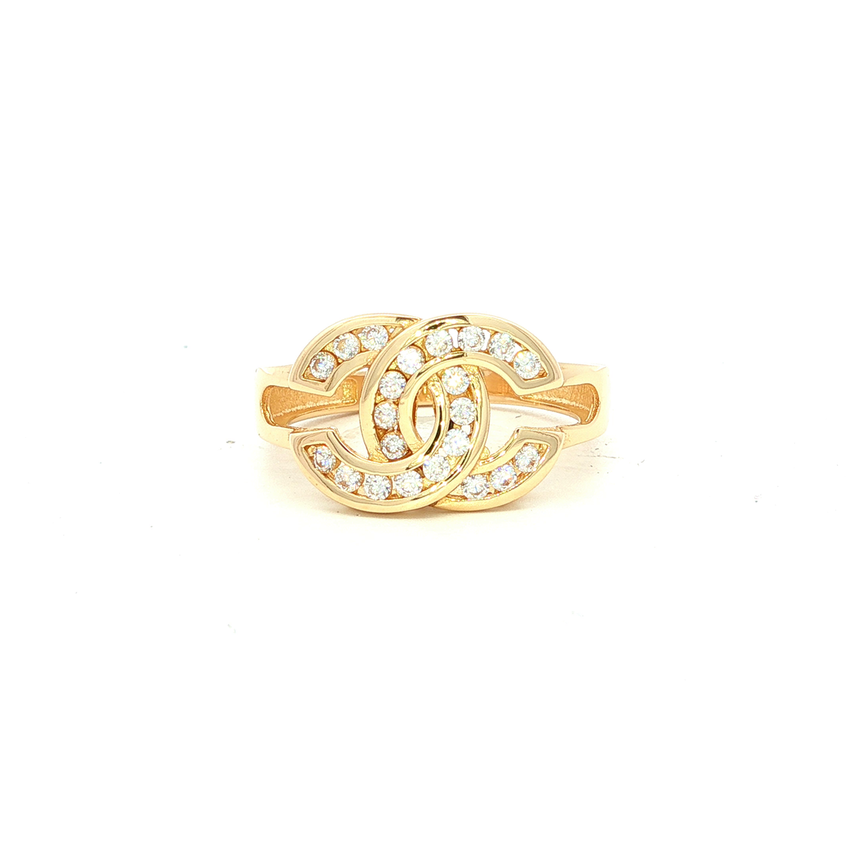 Chanel Style Ring in Yellow Gold