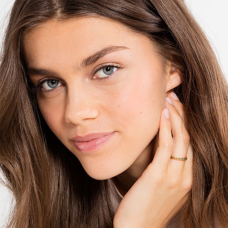 Thomas Sabo Rose Gold Plated Cord Optics Ring