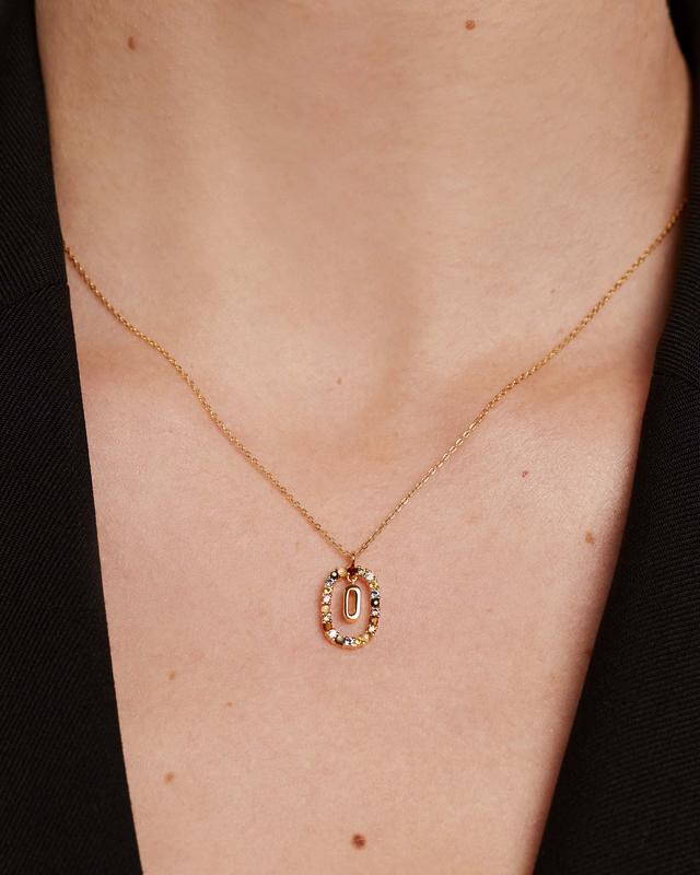 PDPAOLA Letters 2021 Z Necklace