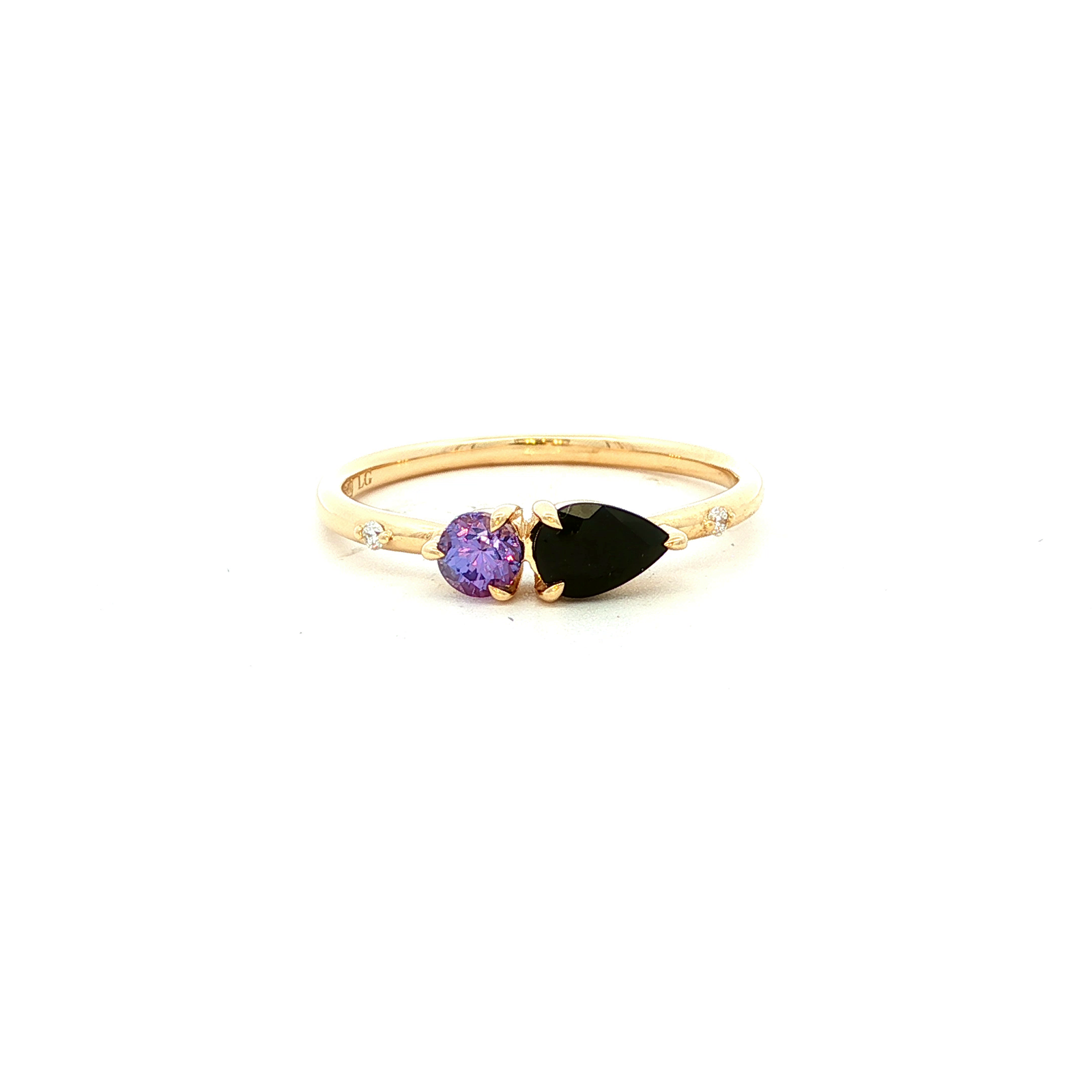 Multistone Dress Ring in Yellow Gold