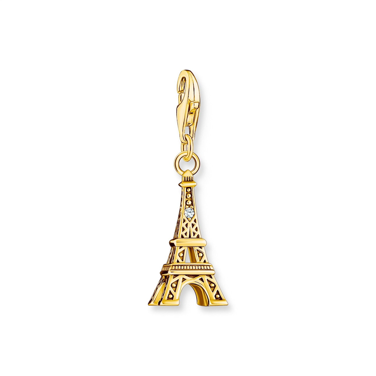 Thomas Sabo Charm Pendant Eiffel Tower Gold