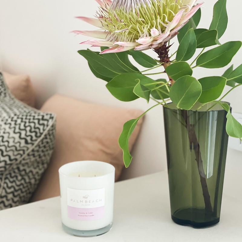 Palm Beach Collection Standard Candle Jasmine & Cedar 420g