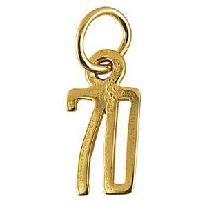 9carat Yellow Gold 70 Pendant