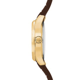 Sekonda Octaire Brown Dial Brown Silicone Womens Watch