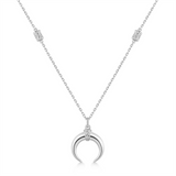Ania Haie Silver Reversible Horn Necklace