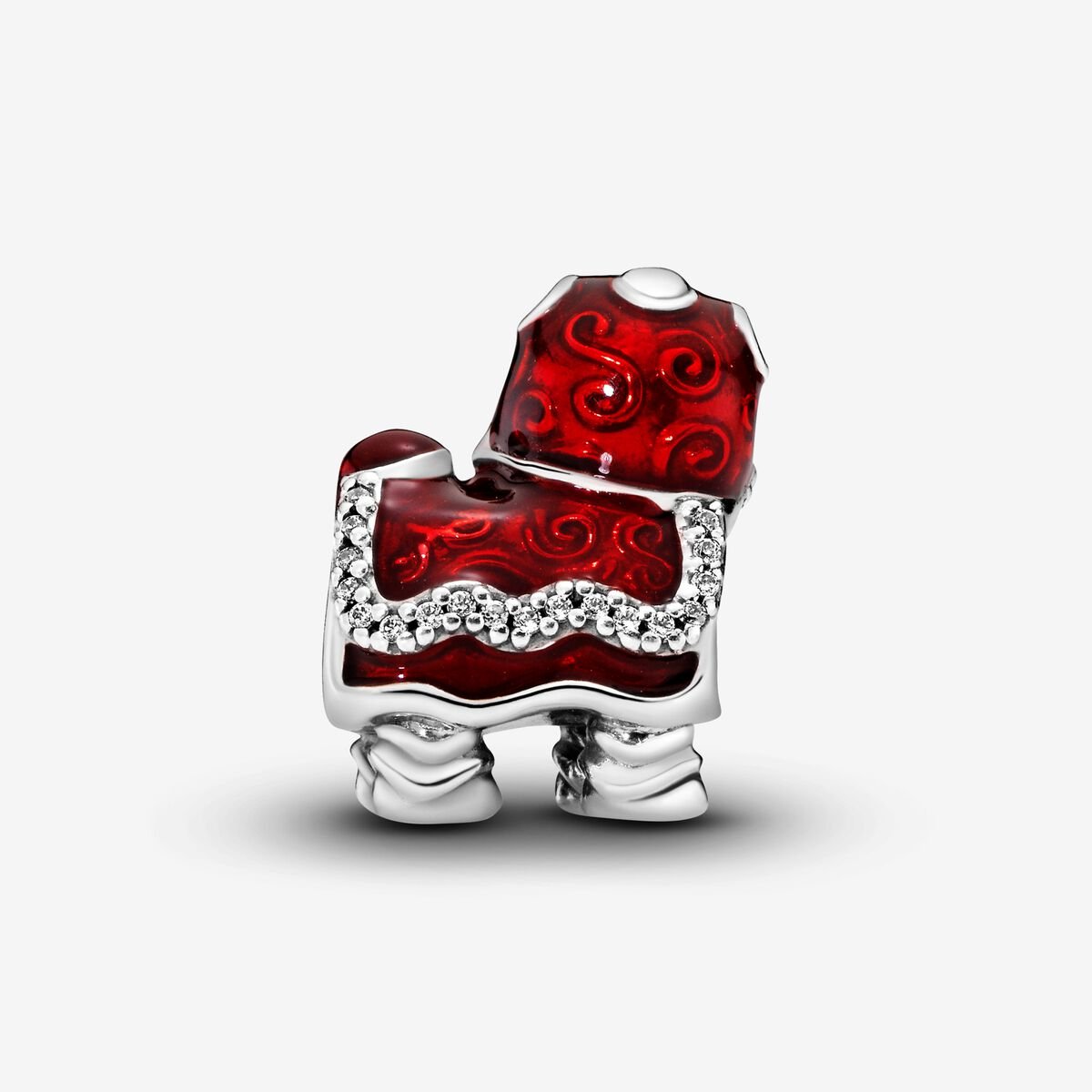 D20 Pandora Reflexions Letter H Silver Charm