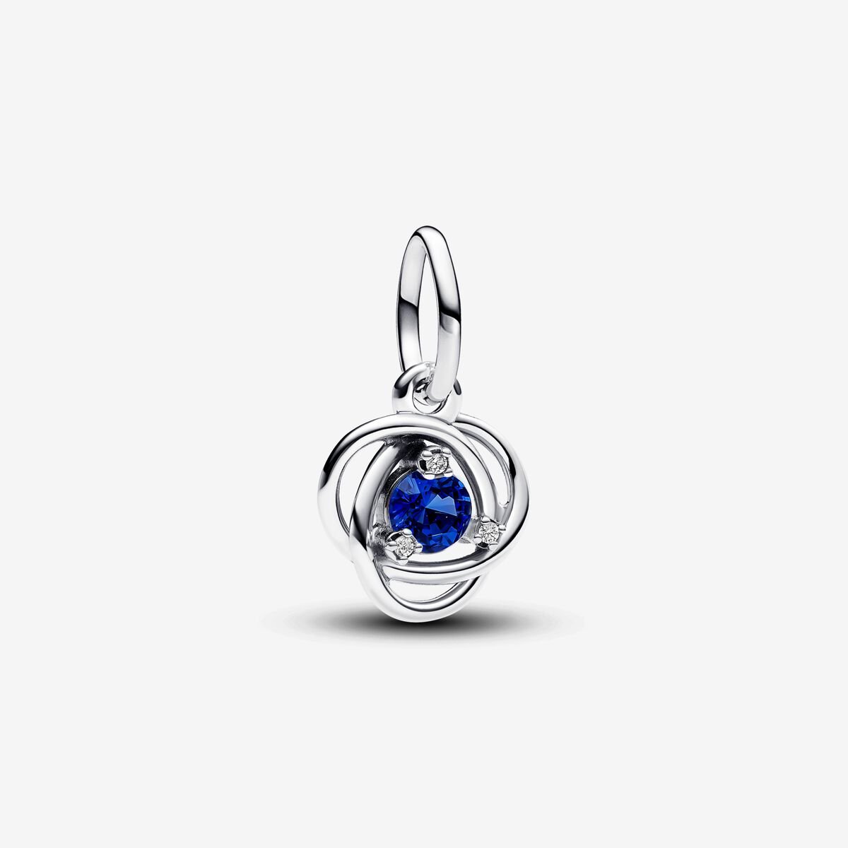 Blue Eternity Circle Dangle Charm