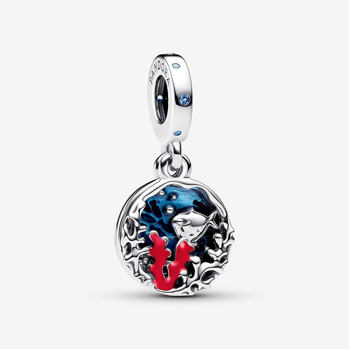 Australian Coral & Fish Double Dangle Charm