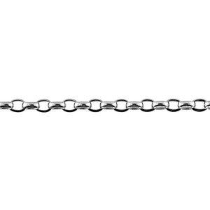 Sterling Silver Oval Belcher Chain