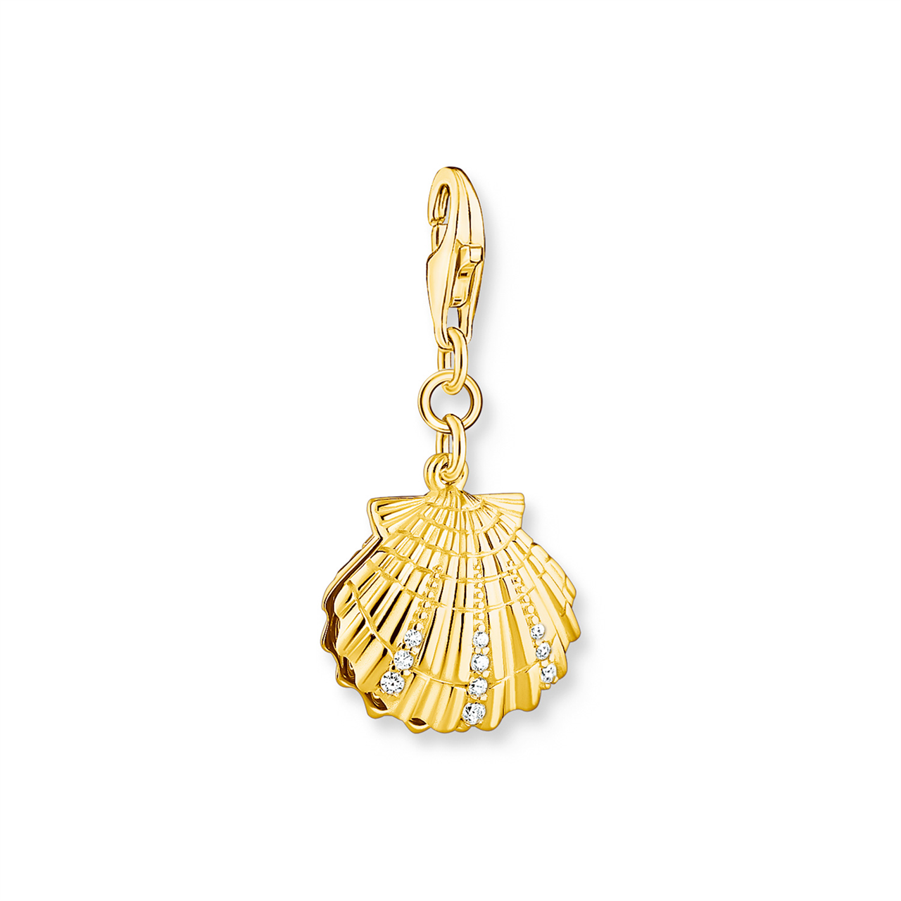 Thomas Sabo Cubic Zirconia Shell Charm