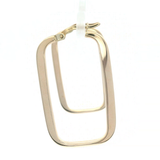 Large Square Hoop Earrings