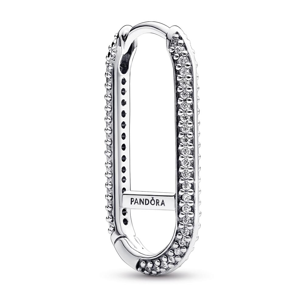 Pandora ME Extended Pavé Link Single Earring