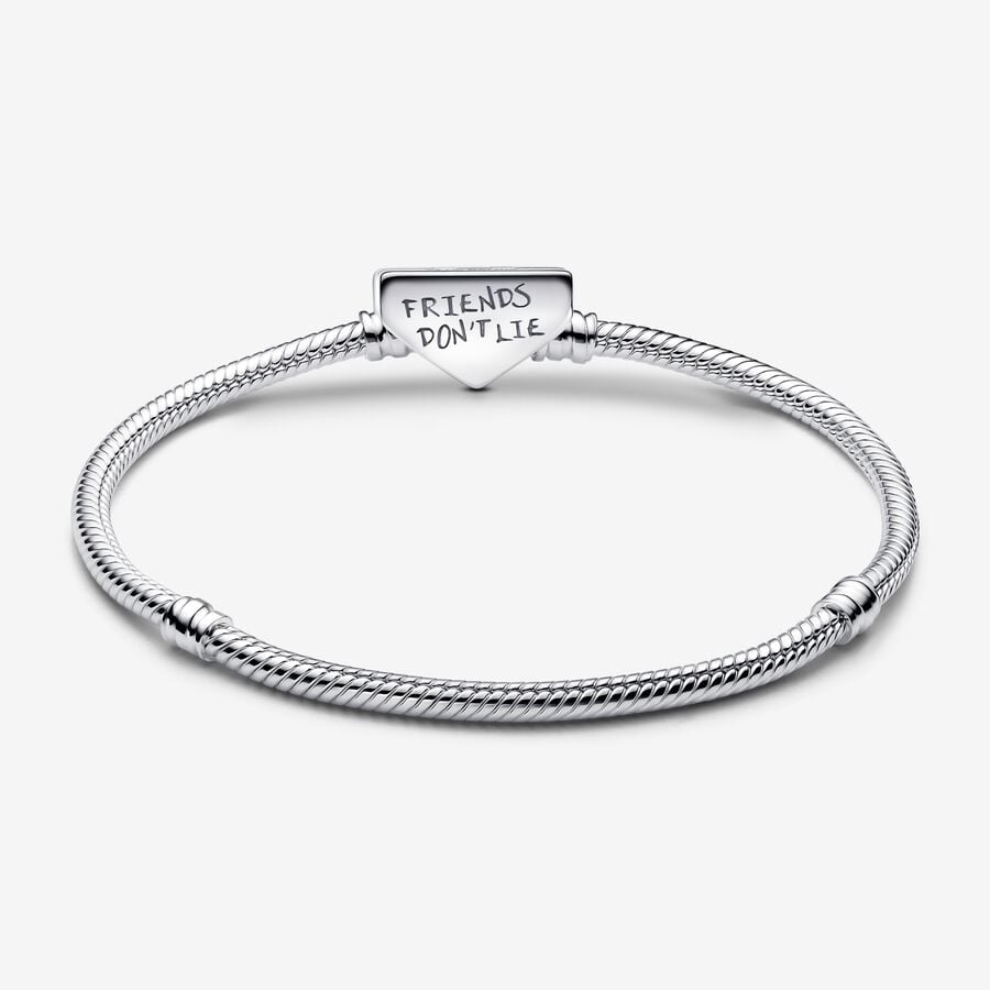Pandora Stranger Things Clasp Snake Chain Bracelet