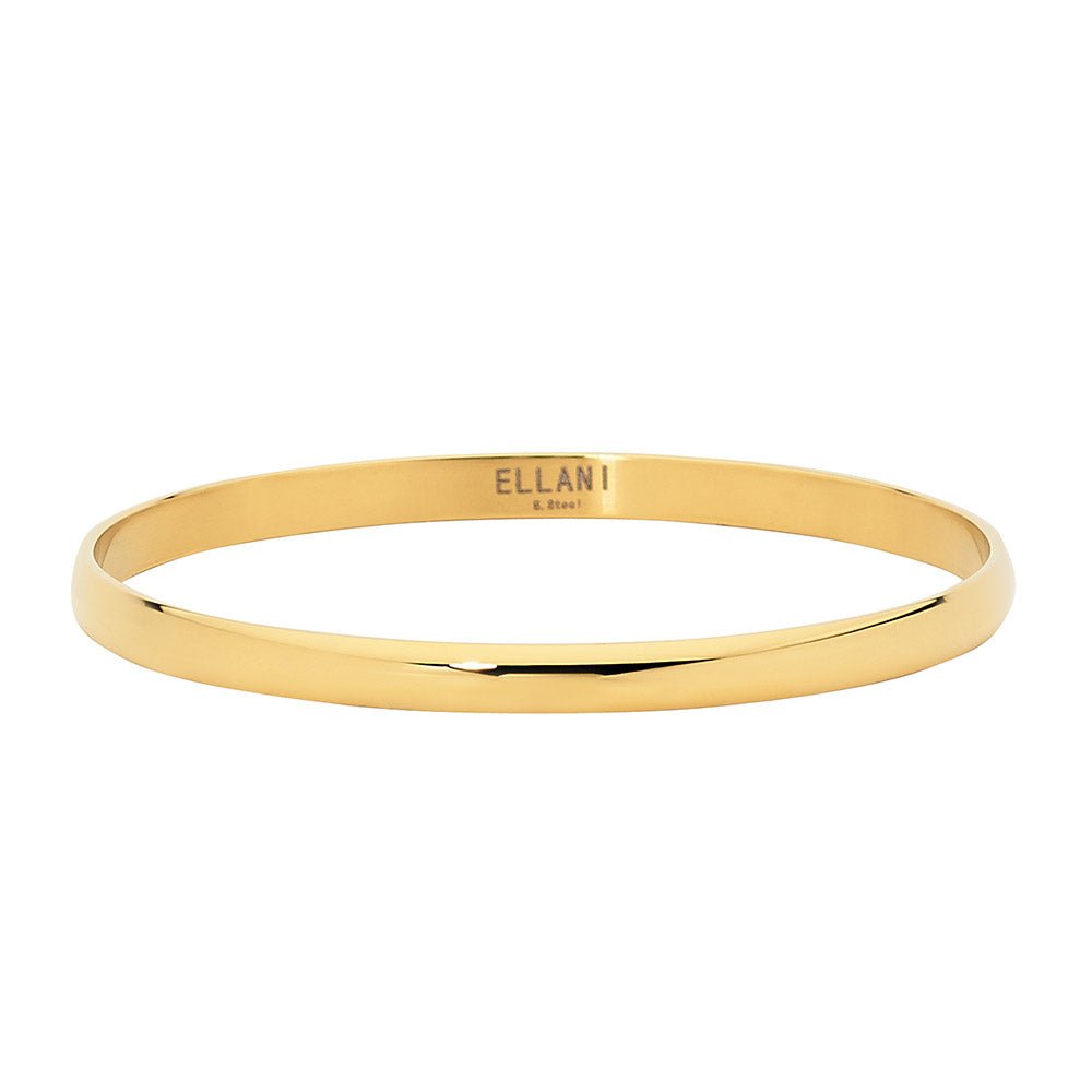 Ellani Stainless Steel 5mm Bangle