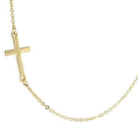 9ct Gold Cross Chain