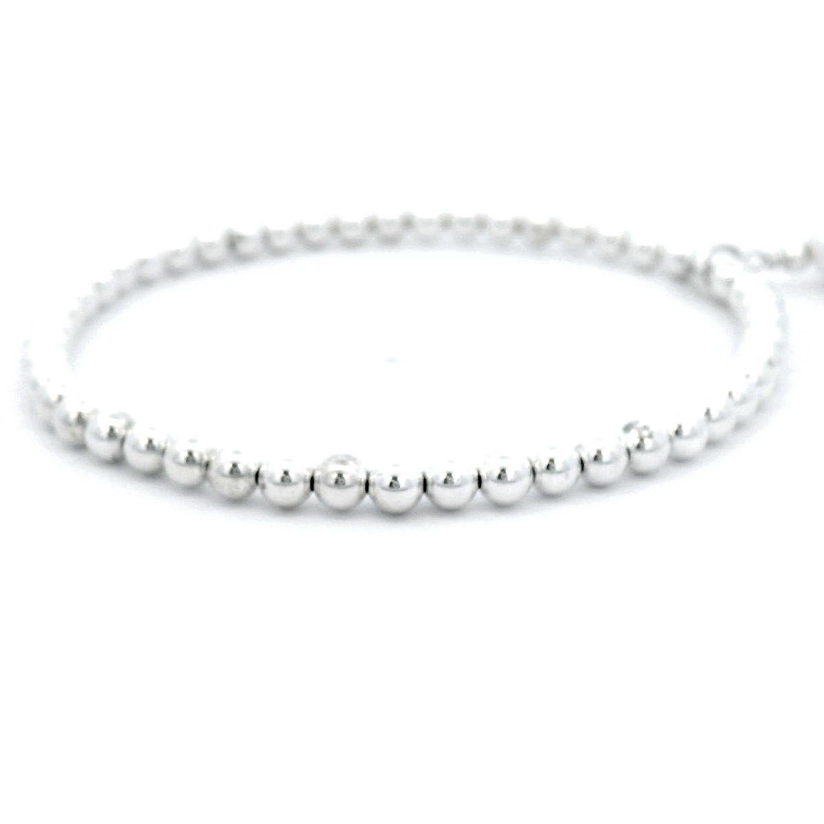 Von Treskow Stretchy Bracelet with Baroque Pearl