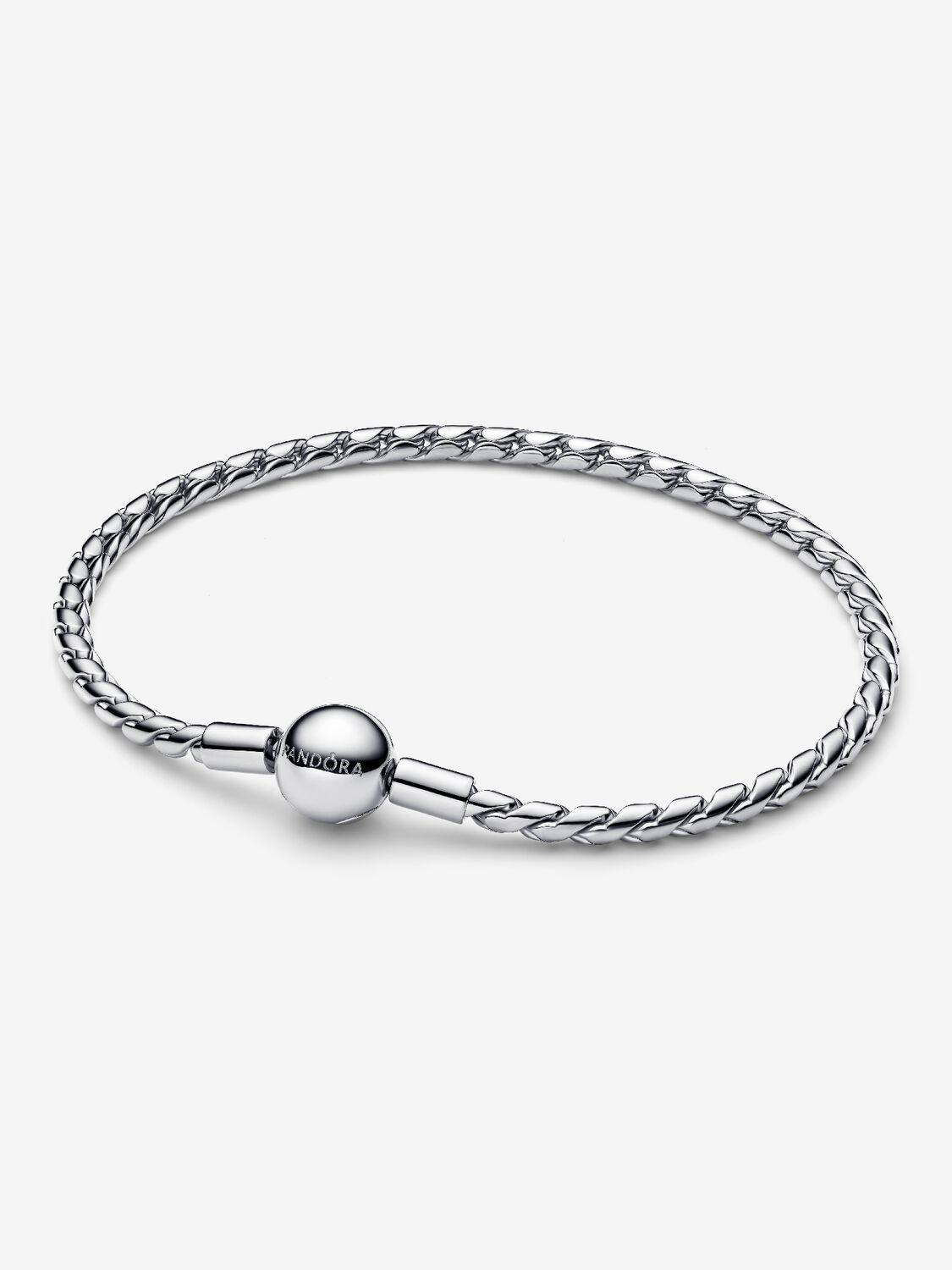 Pandora Round Clasp Wing Chain Bracelet