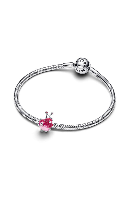 Pandora Pink Snail Charm