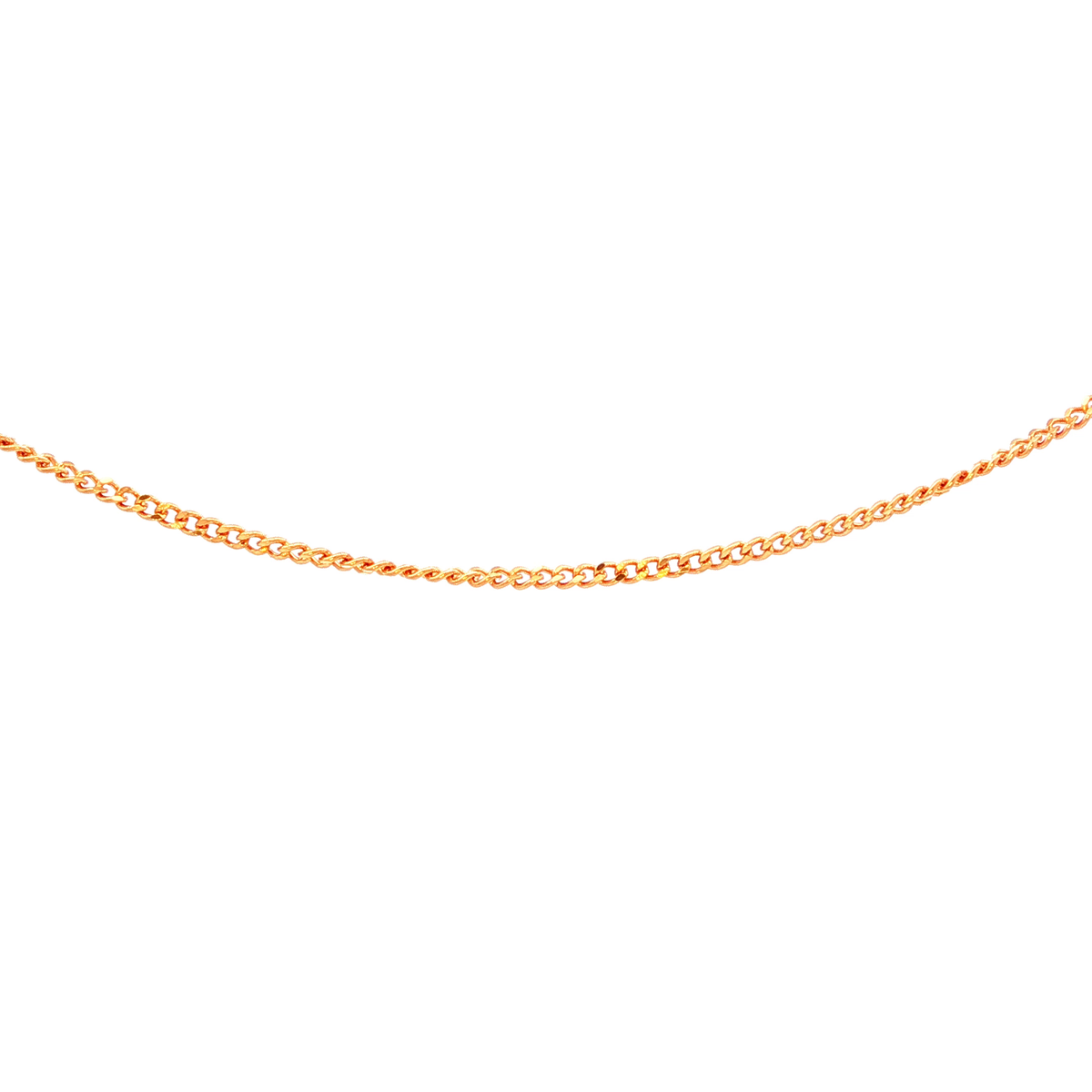 2 Sided Grumetta Necklace in Yellow Gold