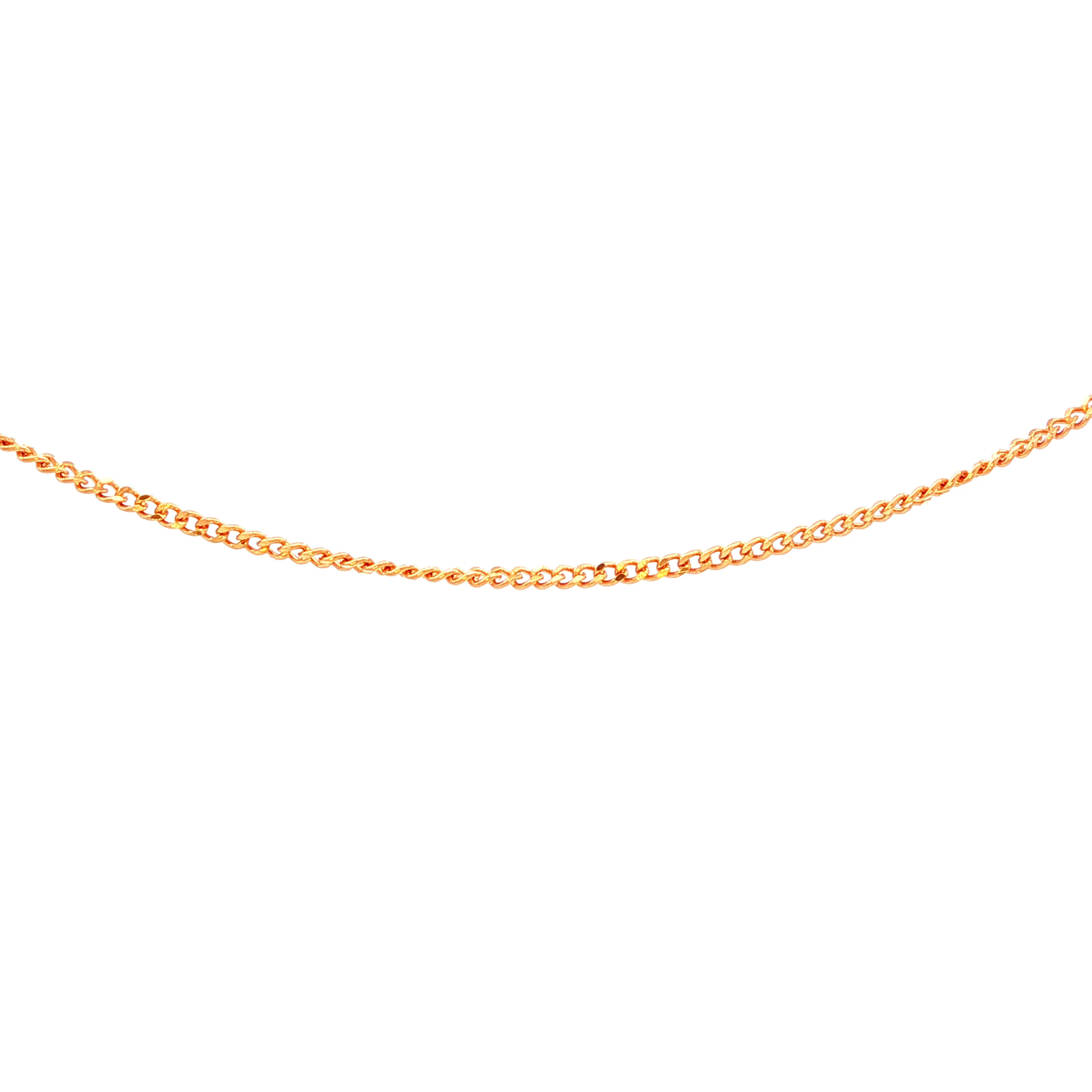 2 Sided Grumetta Necklace in Yellow Gold